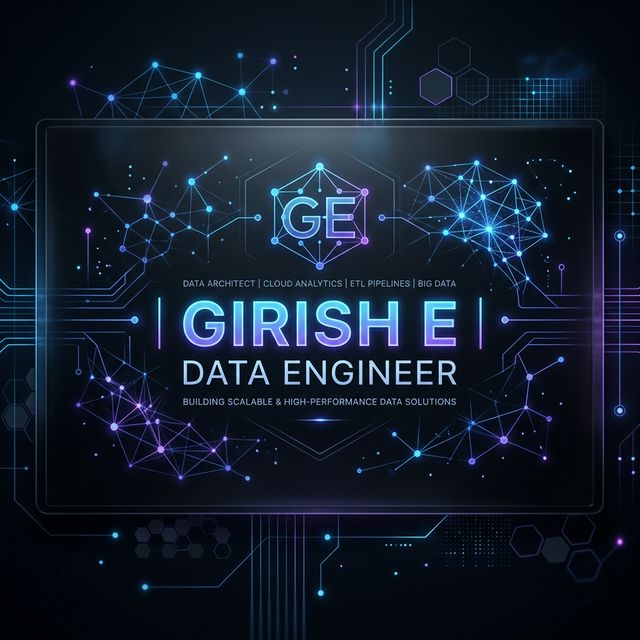Girish E | Data Engineer & Analytics Expert