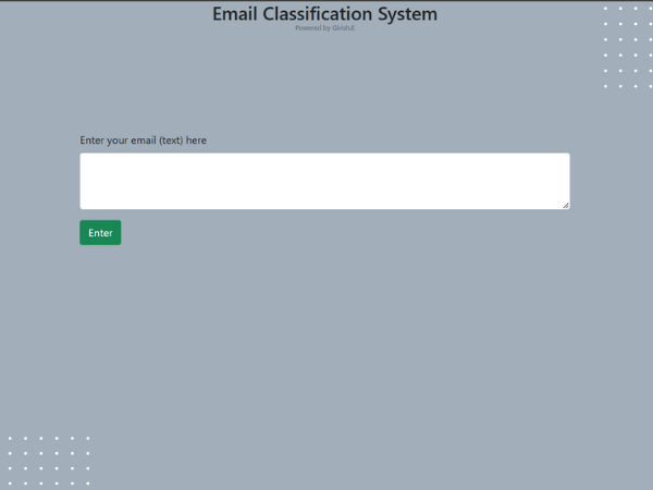 email classification system